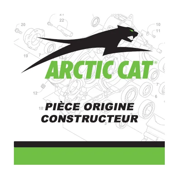 4411-901 - ARCTIC CAT DECAL,RR FEN LIMITED-LIME GRN-LH