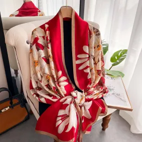 Amélie Silk Scarf (175cm - 100% Silk)