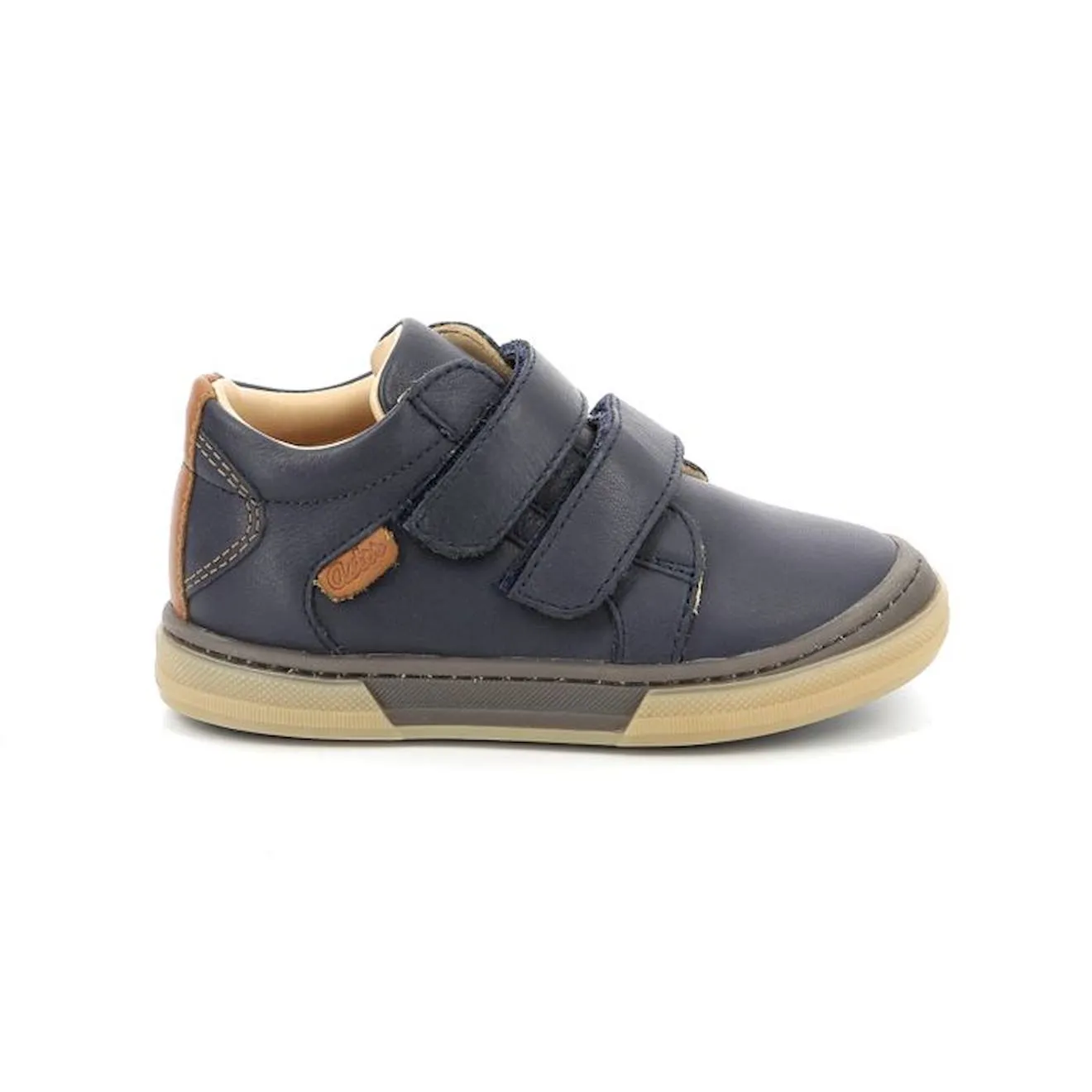 Aster High Top Marine Blue Brown Sneakers - Aster