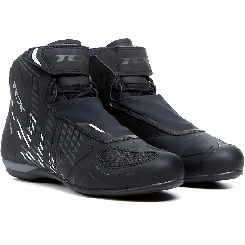 Baskets RO4D WATERPROOF TCX NOIR BLANC - MAXXESS.FR, Baskets moto