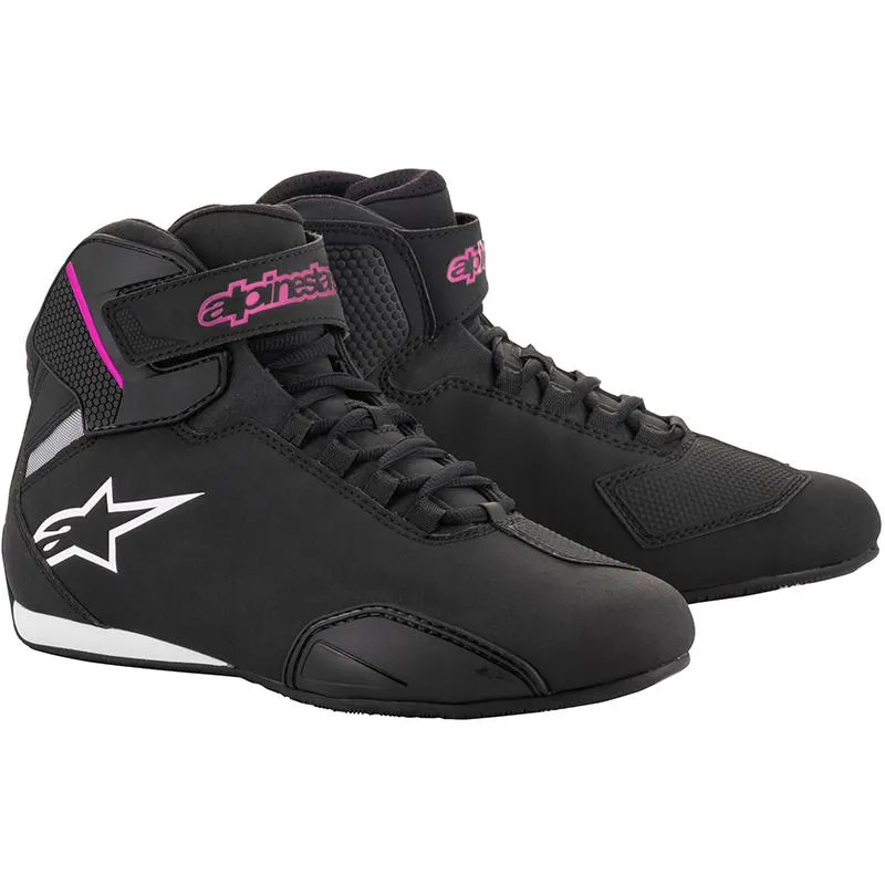 Baskets STELLA SEKTOR ALPINESTARS Noir/Rose - MAXXESS.FR, Baskets moto
