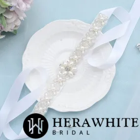 Beaded Wedding Dress Belt