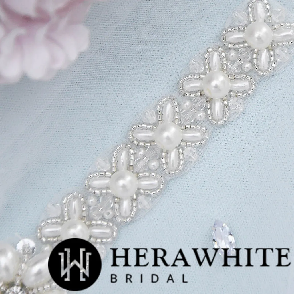 Beaded Wedding Dress Belt