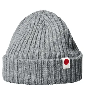 Organic Cotton Grey Bonnet by Jack & Jones with Red Point Label