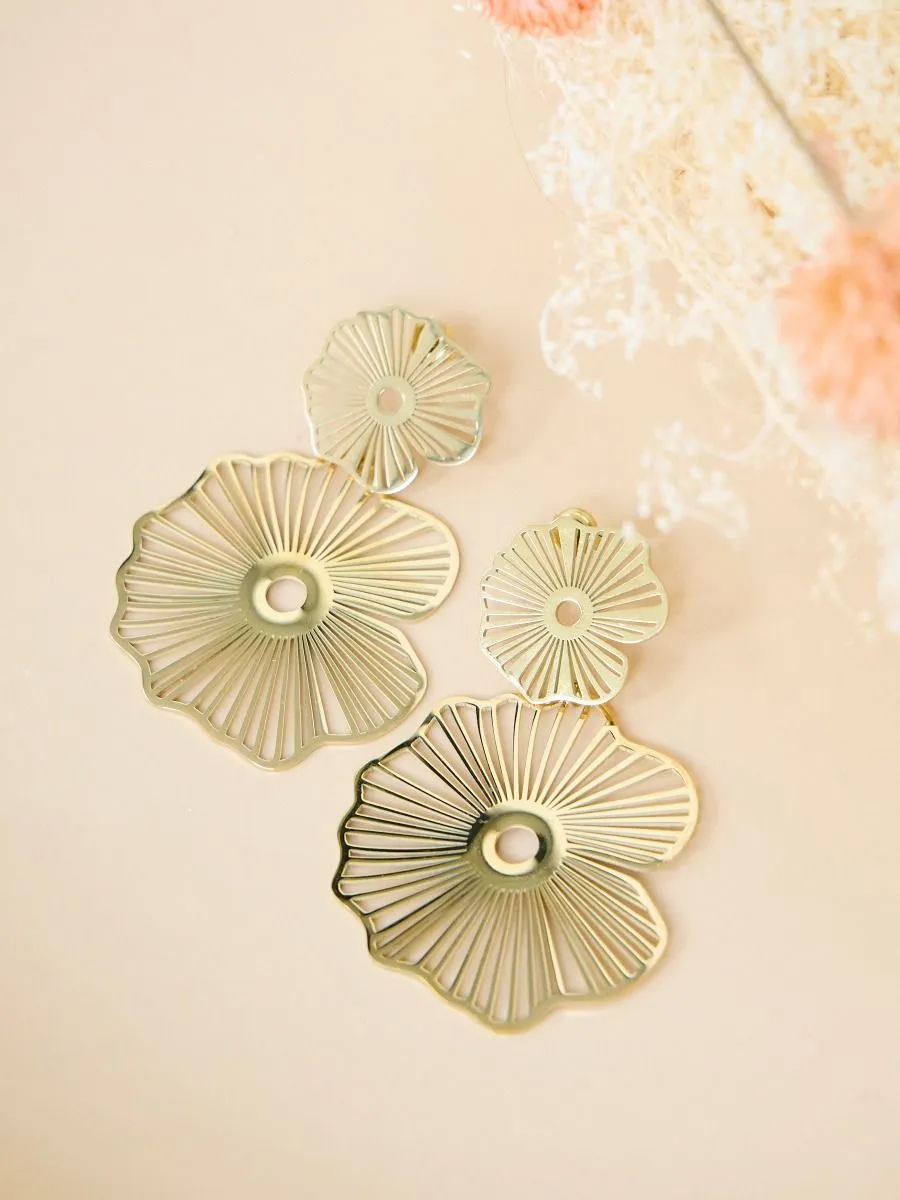 Boucles d'oreilles Philippa Or