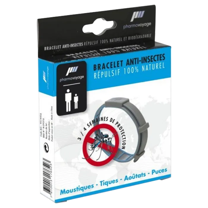 Bracelet Anti-moustiques, 1 unité | pharmavoyage  - Parapharmacie Boticinal