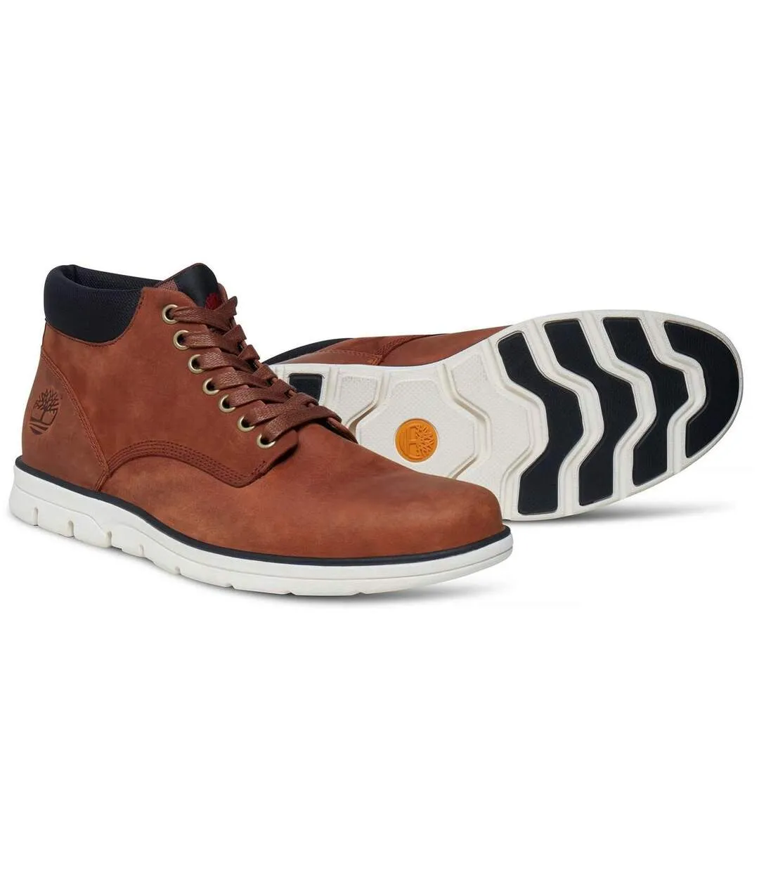 Brown TBA146Q High Top Shoes