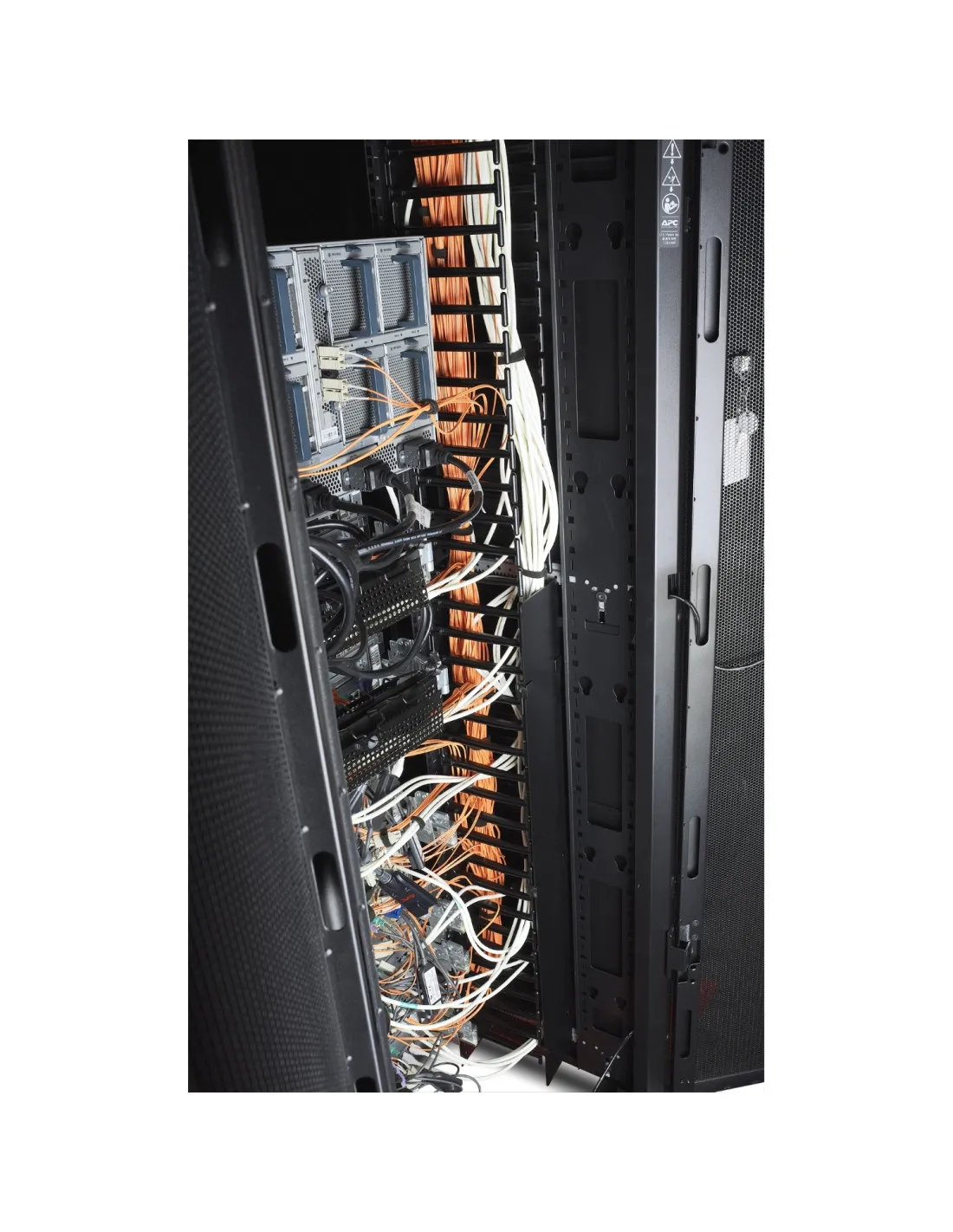 CACHES GESTIONNAIRE DE CÂBLES VERTICAL NETSHELTER SX 750MM 42U QTÉ 2 APC SCHNEIDER AR7581A
