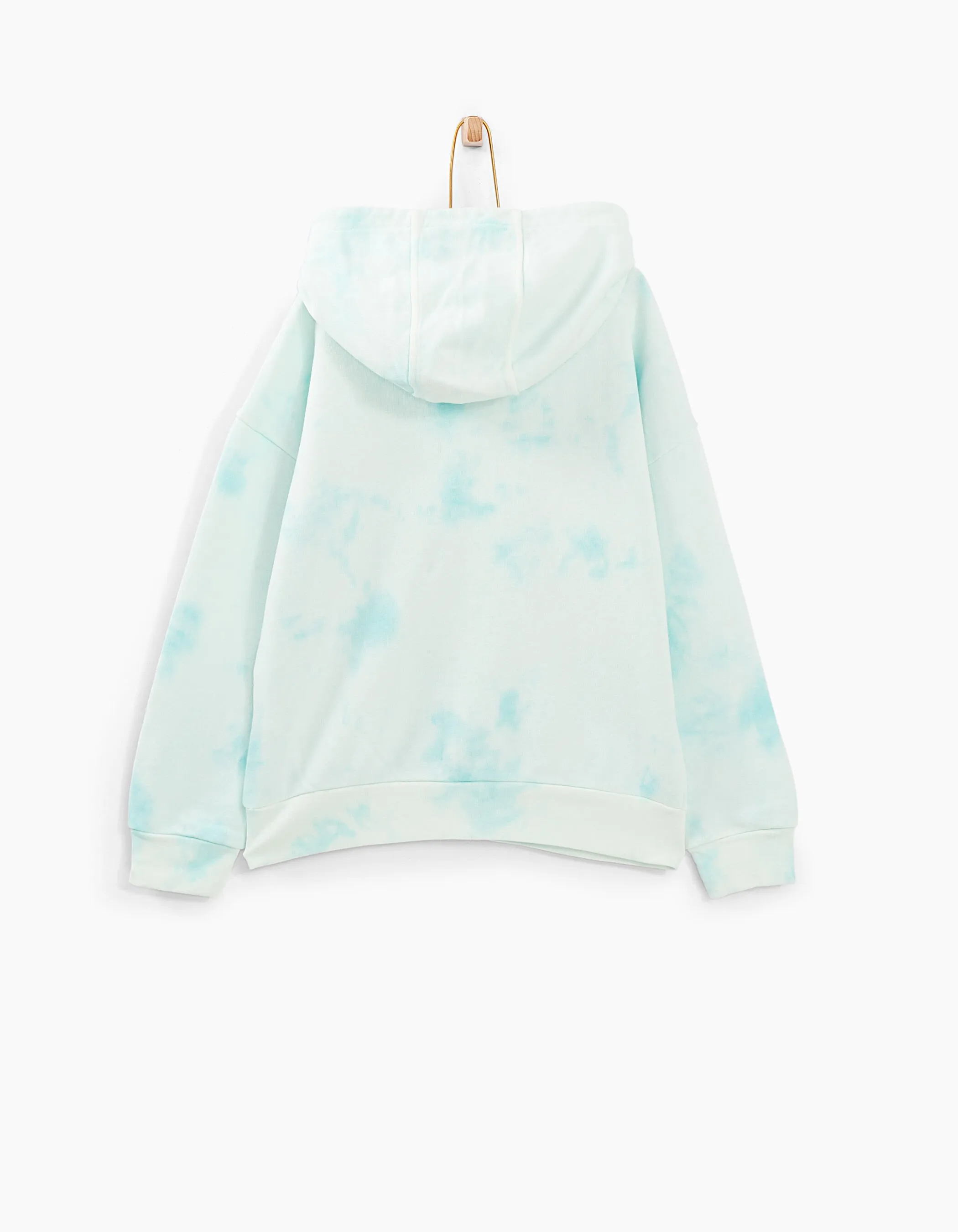 Cardigan tie and dye boy's soothing lagoon effect