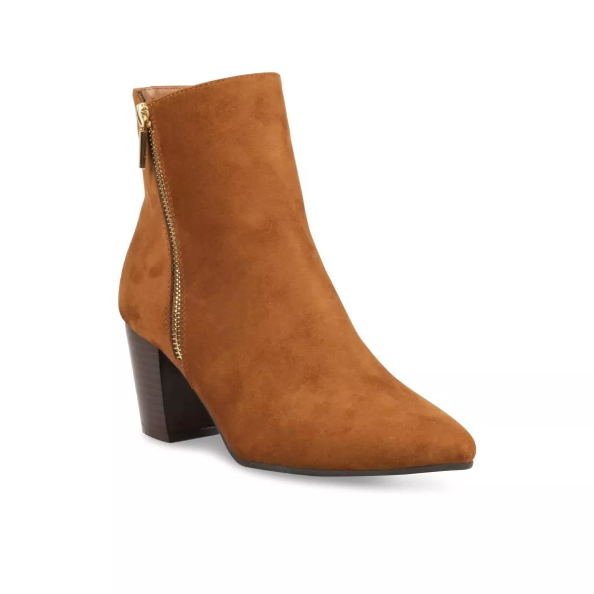 COGNAC SINEQUANONE ankle boots