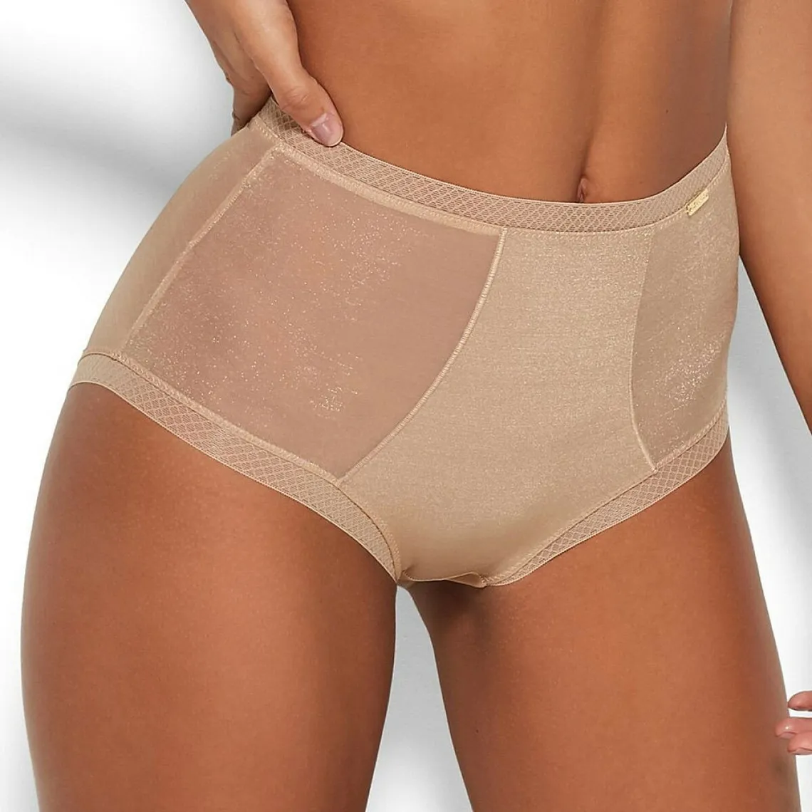 Culotte taille haute beige | Culottes, slips 3 SUISSES