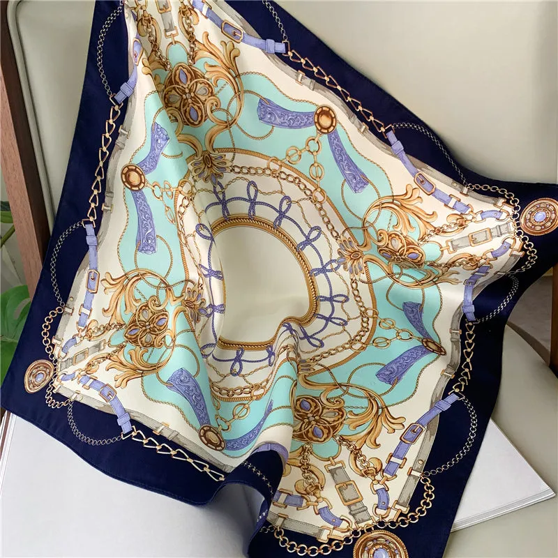 Elena Silk Scarf 53cm