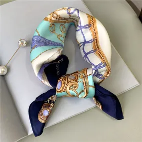 Elena Silk Scarf 53cm