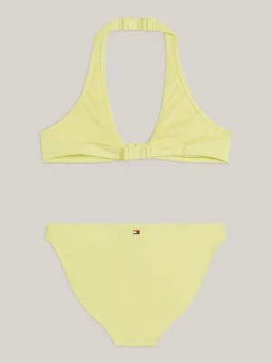 Yellow Tommy Hilfiger Monotype Bikini Set | Tommy Hilfiger