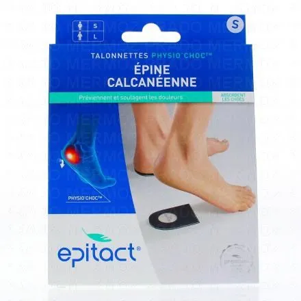 EPITACT Talonnettes physio'choc épine calcanéenne taille s - femme