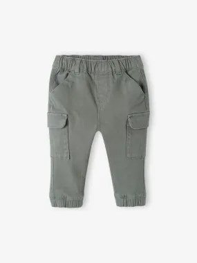 Green Baby Cargo Pants - Vertbaudet