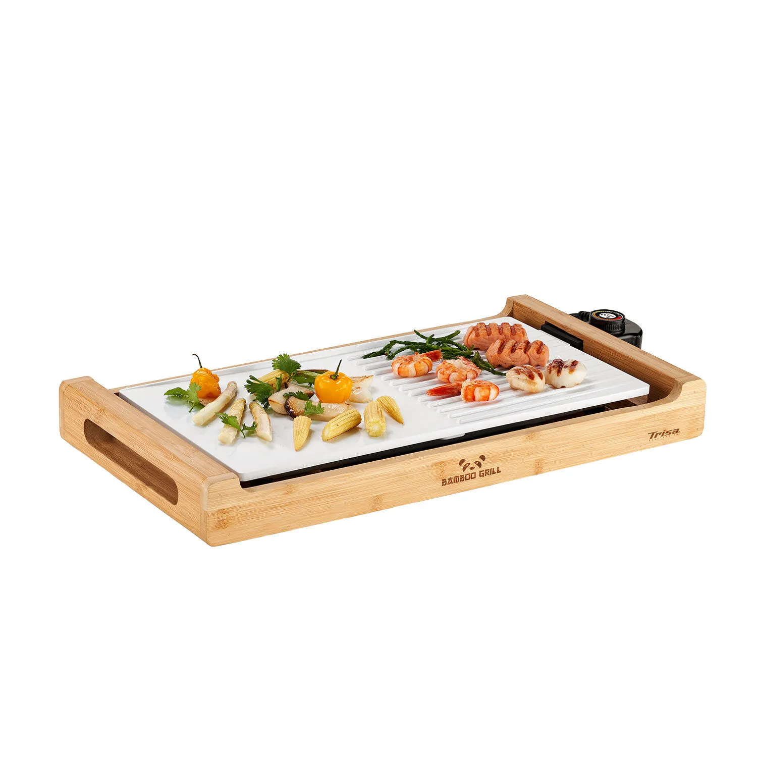 Gril de table Trisa Bamboo ⋆ Lehner Versand
