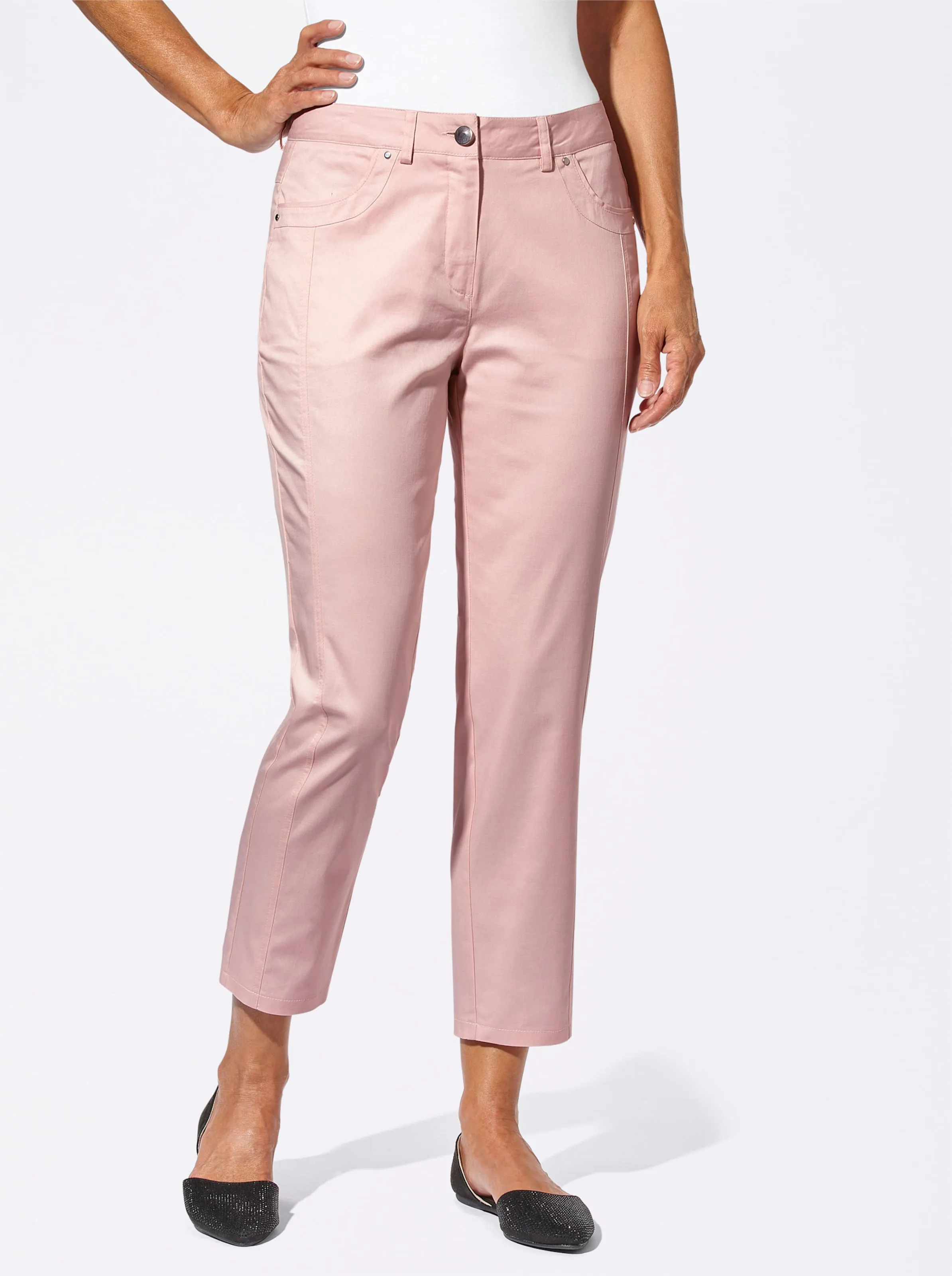 7/8 Jeans with Slimming Seams
