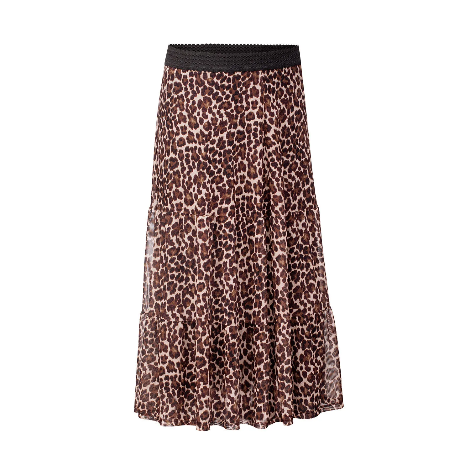 Jupe midi avec imprimé animalier all-over ⋆ Lehner Versand