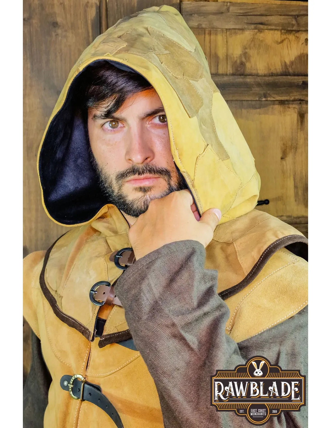 Light Brown Capuche Hunter Sword Shop