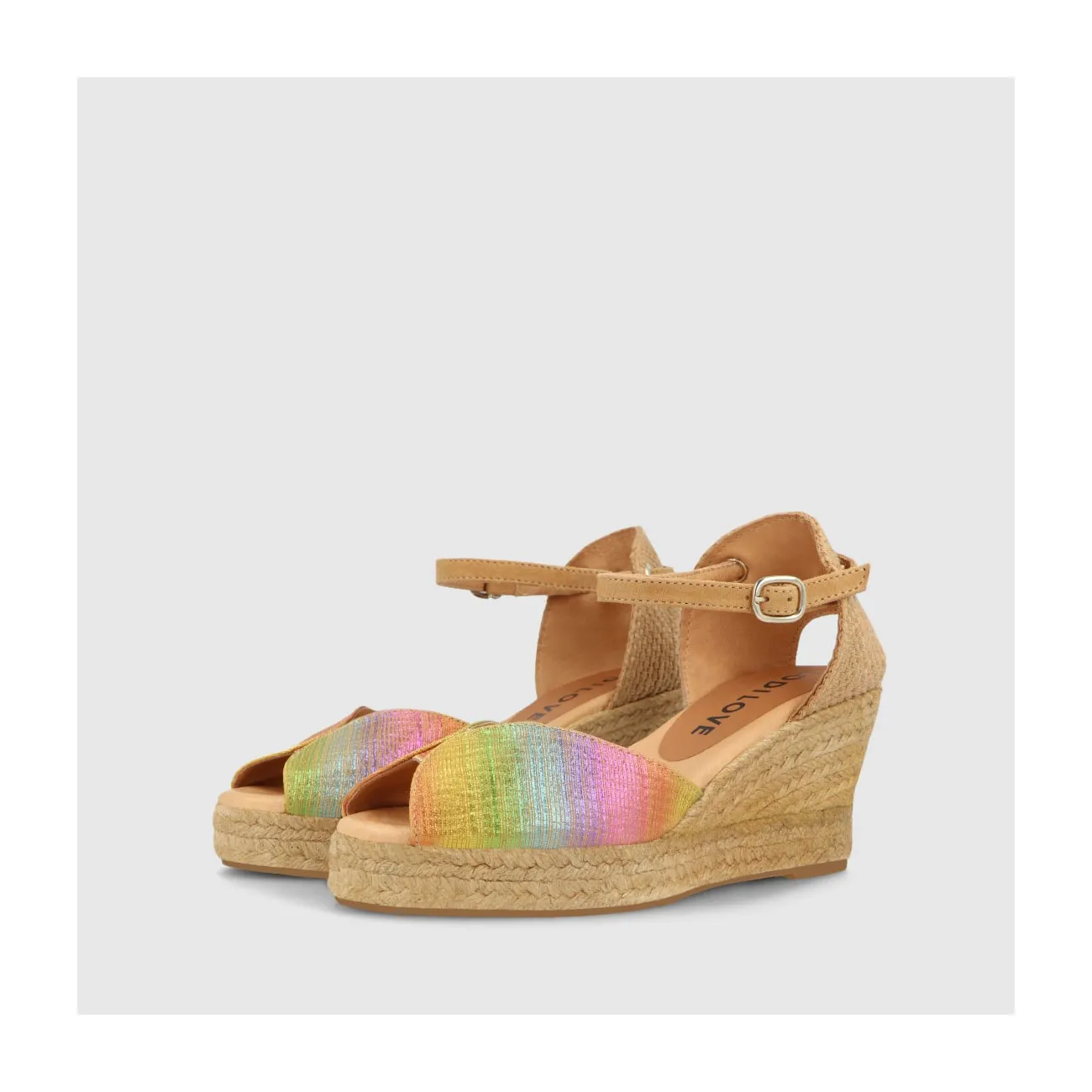 LODI Women's Multicolor Fabric Espadrilles | Shop Women's Shoes Online.