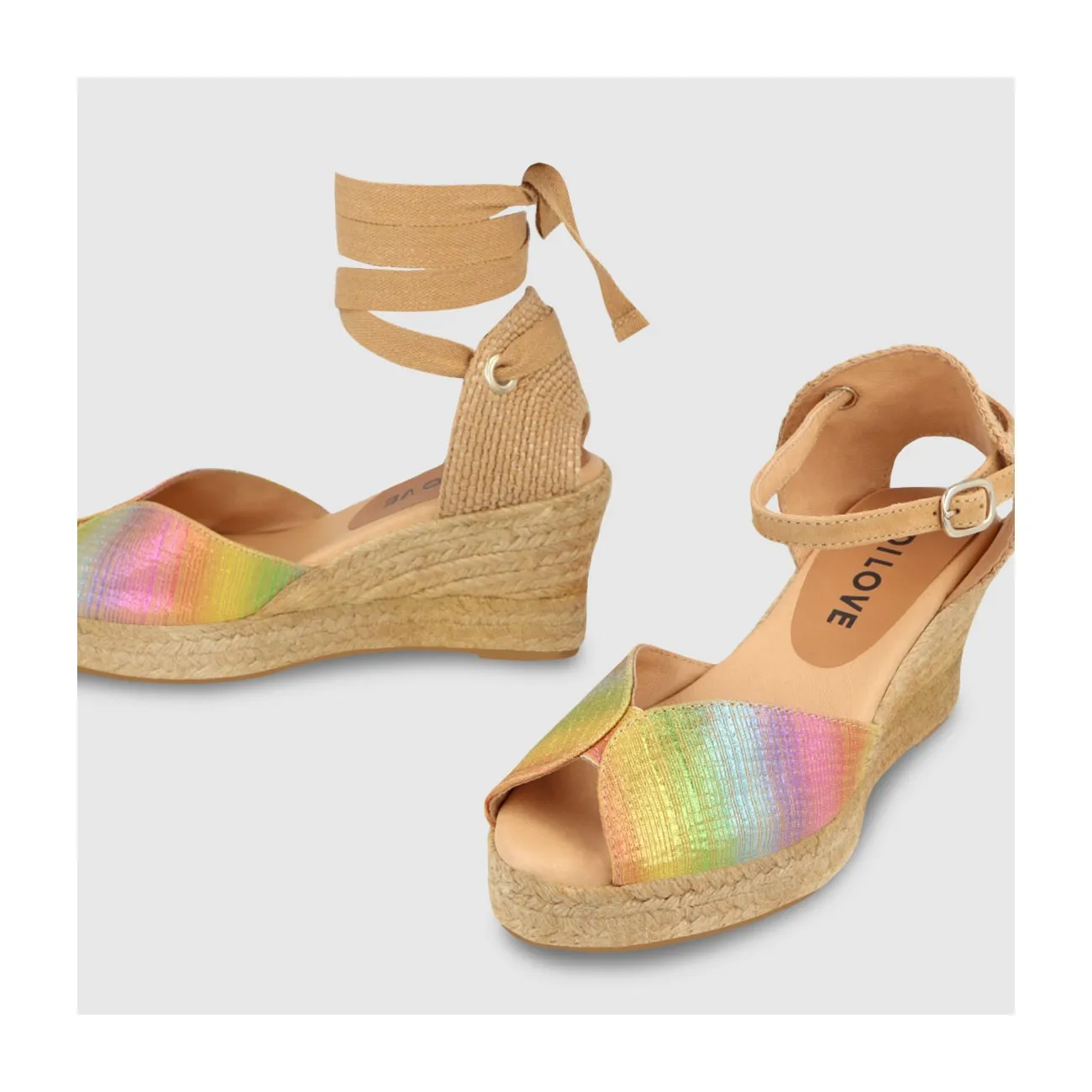 LODI Women's Multicolor Fabric Espadrilles | Shop Women's Shoes Online.