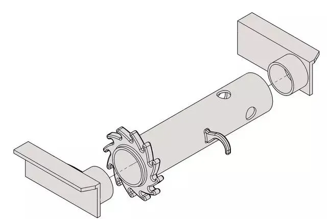 Moulinet lg 300 l 220 gauche