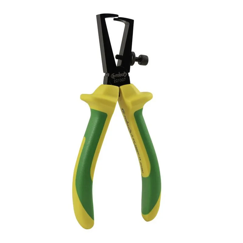 Pince à dénuder en bout isolée 1000 V capacité 0,6 à 10,0 mm3 (221007)
