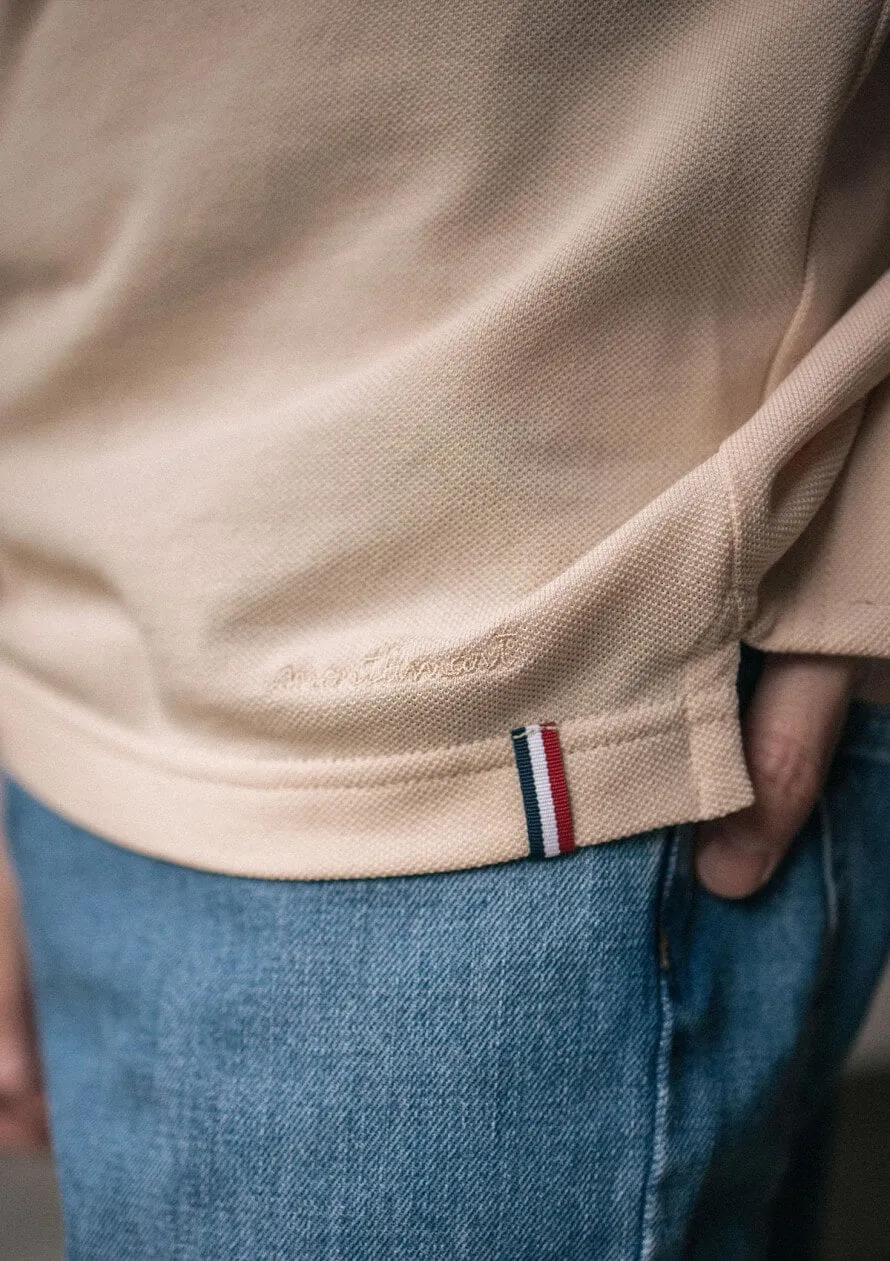 Polo Partage Beige - Montlimart - Marques de France