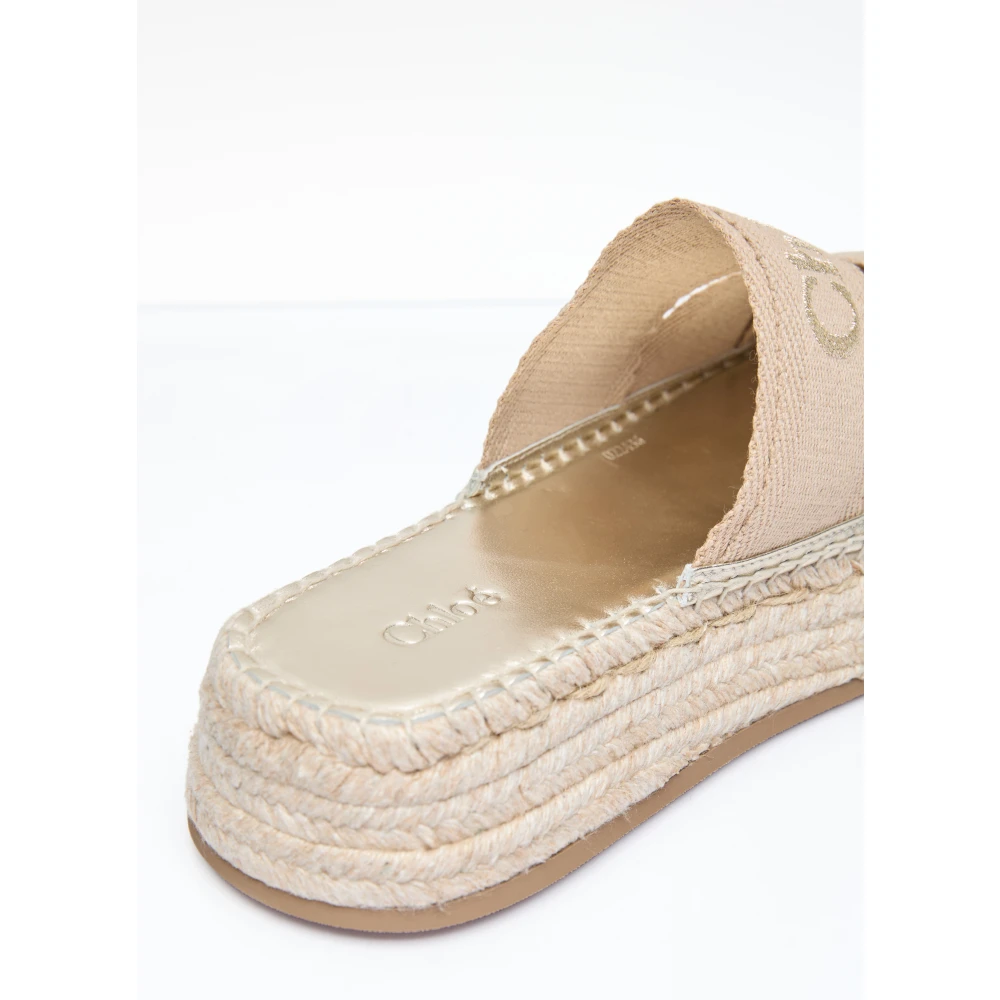 Rafia Platform Sandals