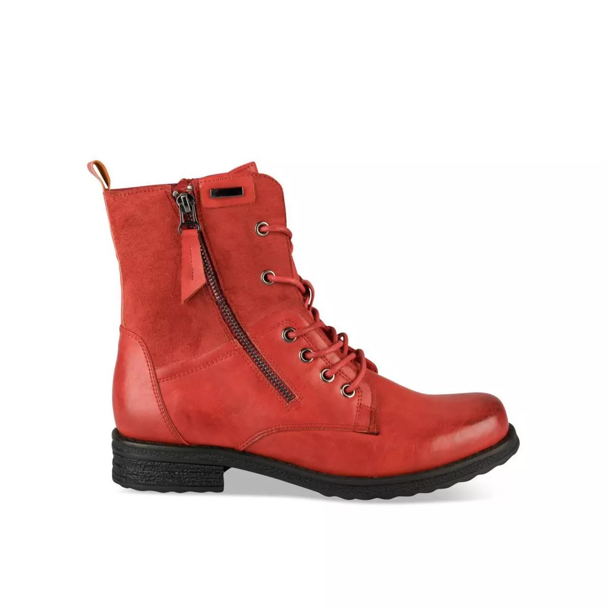 Red PHILOV ankle boots
