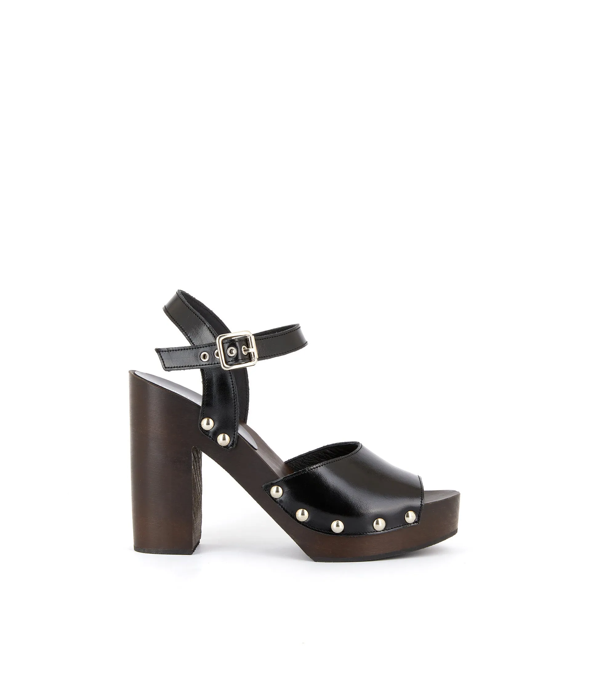 Black Slide Sandals Vicky