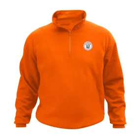 Sweat de chasse Col Zip – Ecusson Bruno Saint-Hubert