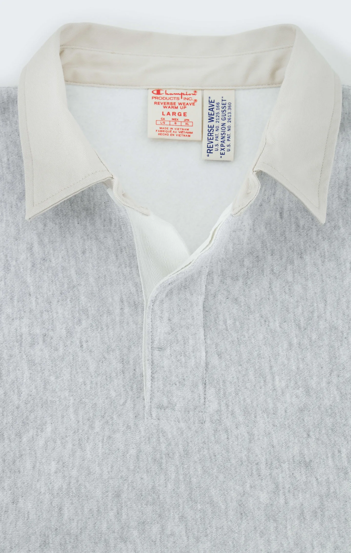 Champion France Sweatshirt Reverse Weave Polo Col