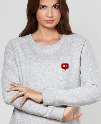 Embroidered Men's Sweatshirt Like