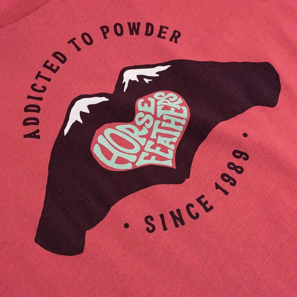 T-shirt Horsefeathers Mikey - Claret Red - women´s