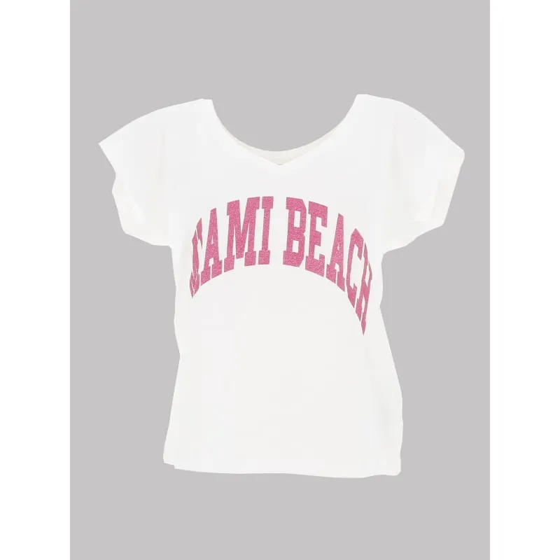 T-shirt knitted bleu marine femme - Molly Bracken | wimod