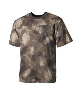 Military Brown Camouflage HDT Tee