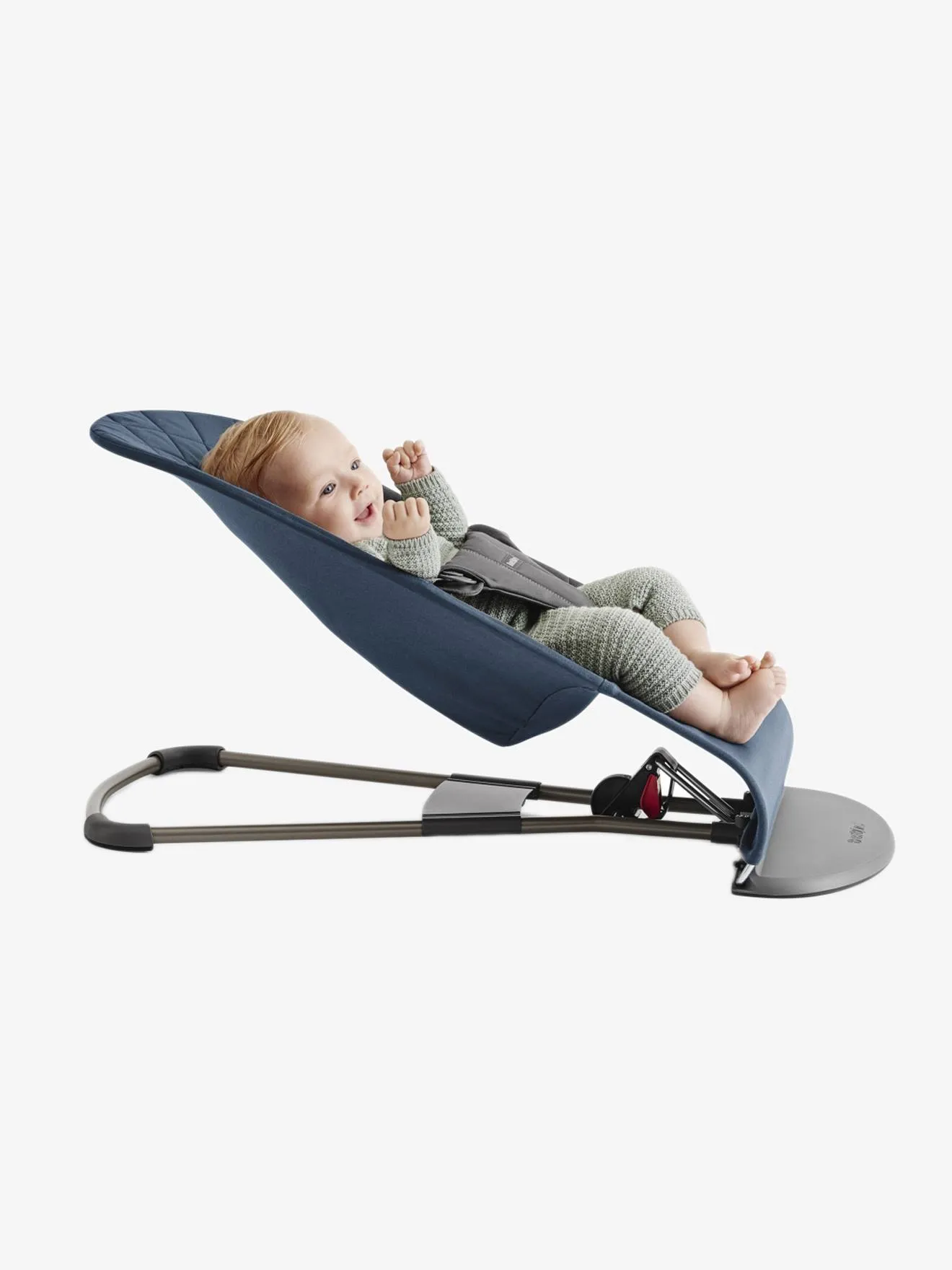 Transat Bliss en coton BabyBjörn anthracite - Baby Björn