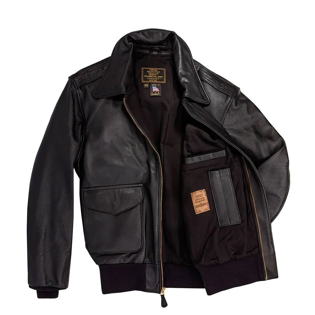 USAF 21st Century A-2 Cockpit USA Flight Jacket