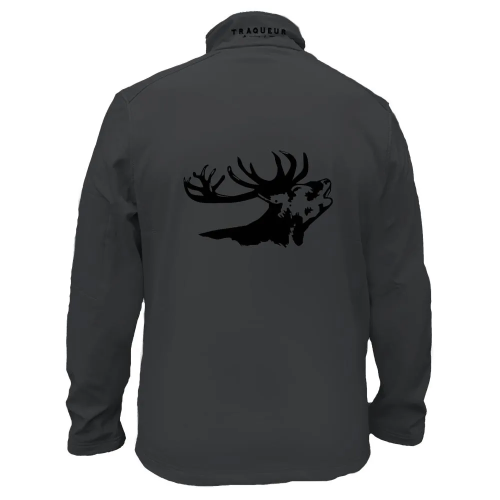 Veste softshell Homme ou Femme avec/sans capuche – Cerf