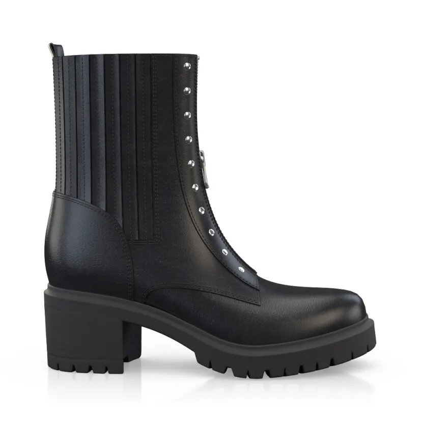 Zip-On Booties 3854 | Girotti