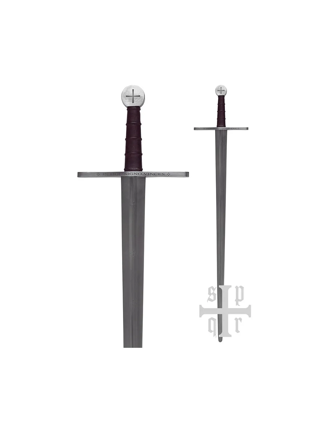 Épée templière pour les pratiques In Hoc Signo Vinces ⚔️ Boutique Épées
